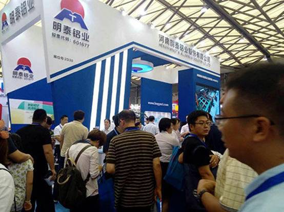 2016上海铝工业展“欧陆娱乐铝业”独领风骚
